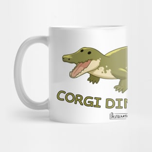 Corgi Dinosaur Mug